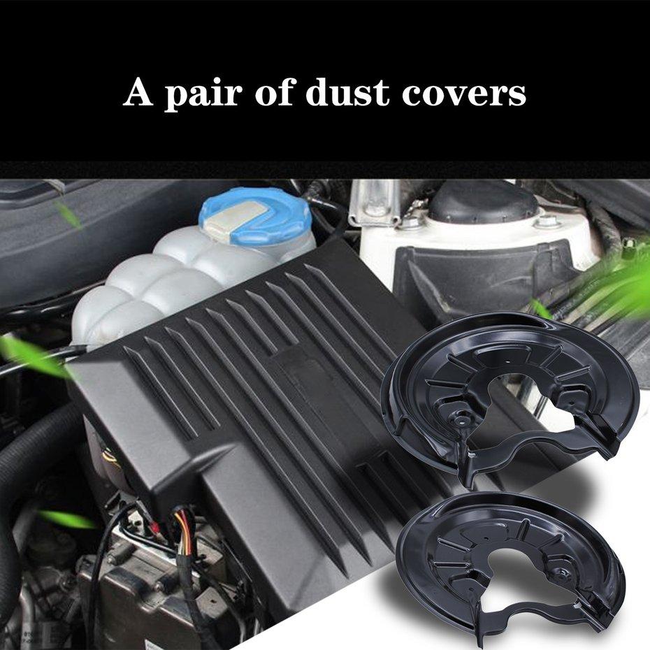 Buy ICOCO ShoppingSmile Auto Rear Pair Brake Disc Splash Guard Dust