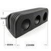 3 in 1 Tent Type Power Socket Dual USB Car Charger Ports Switch Botton Combination for Boat Camper Caravans