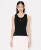 Women'S Guts Bokeh Flower 2.0 Embroidered Tank Top_K265Awt503Bkx