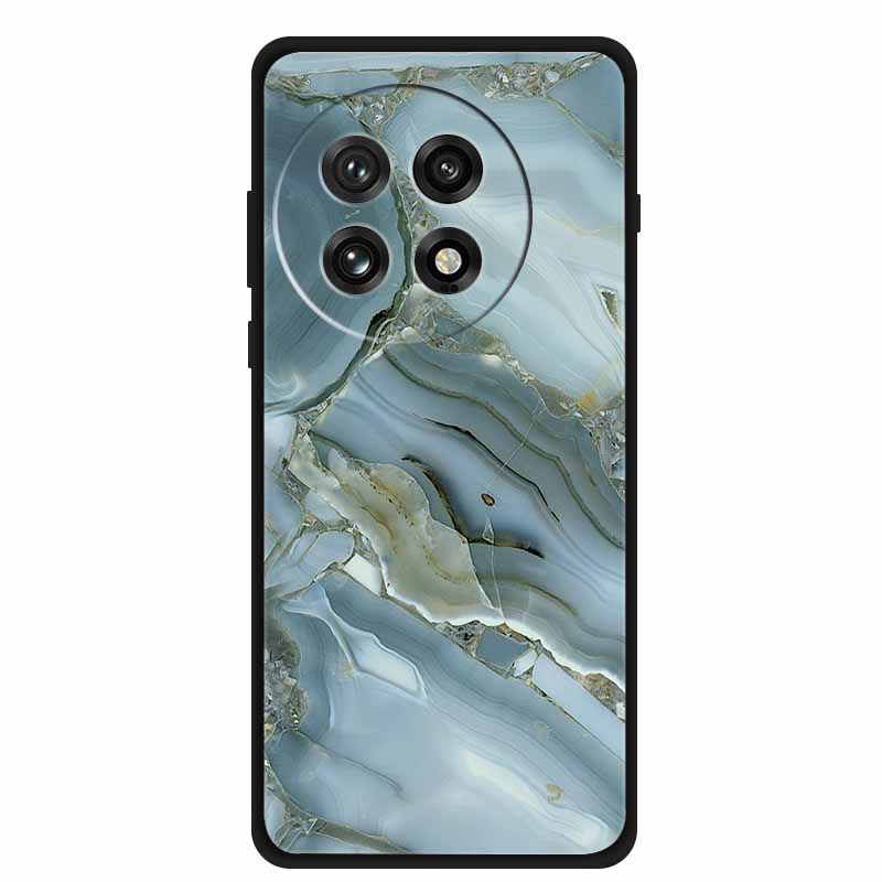 Hoesje Voor OnePlus 13R 13 R Schokbestendige Bumper Luxe Bloemenprint Zachte Siliconen Cover Voor OnePlus13R 5G Bumper 1+ 13R Telefoon Funda