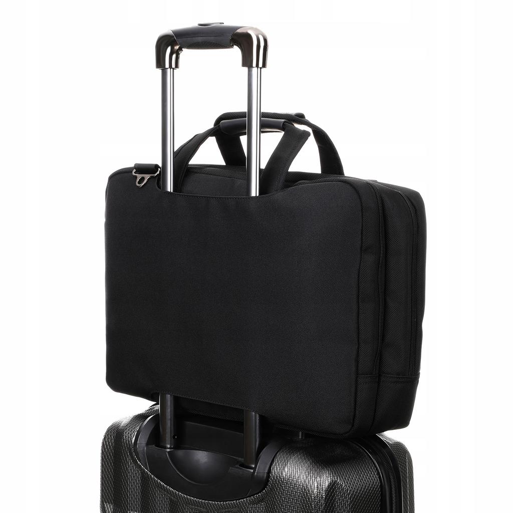 Ekskluzywna Torba Na Laptopa Zagatto 15,6" I 17,3" Czarna ZG651