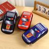 Racing Car Storage Bags School Pencil Box Car Pencil Cases Stationery Pouch 3D Pencil Bag