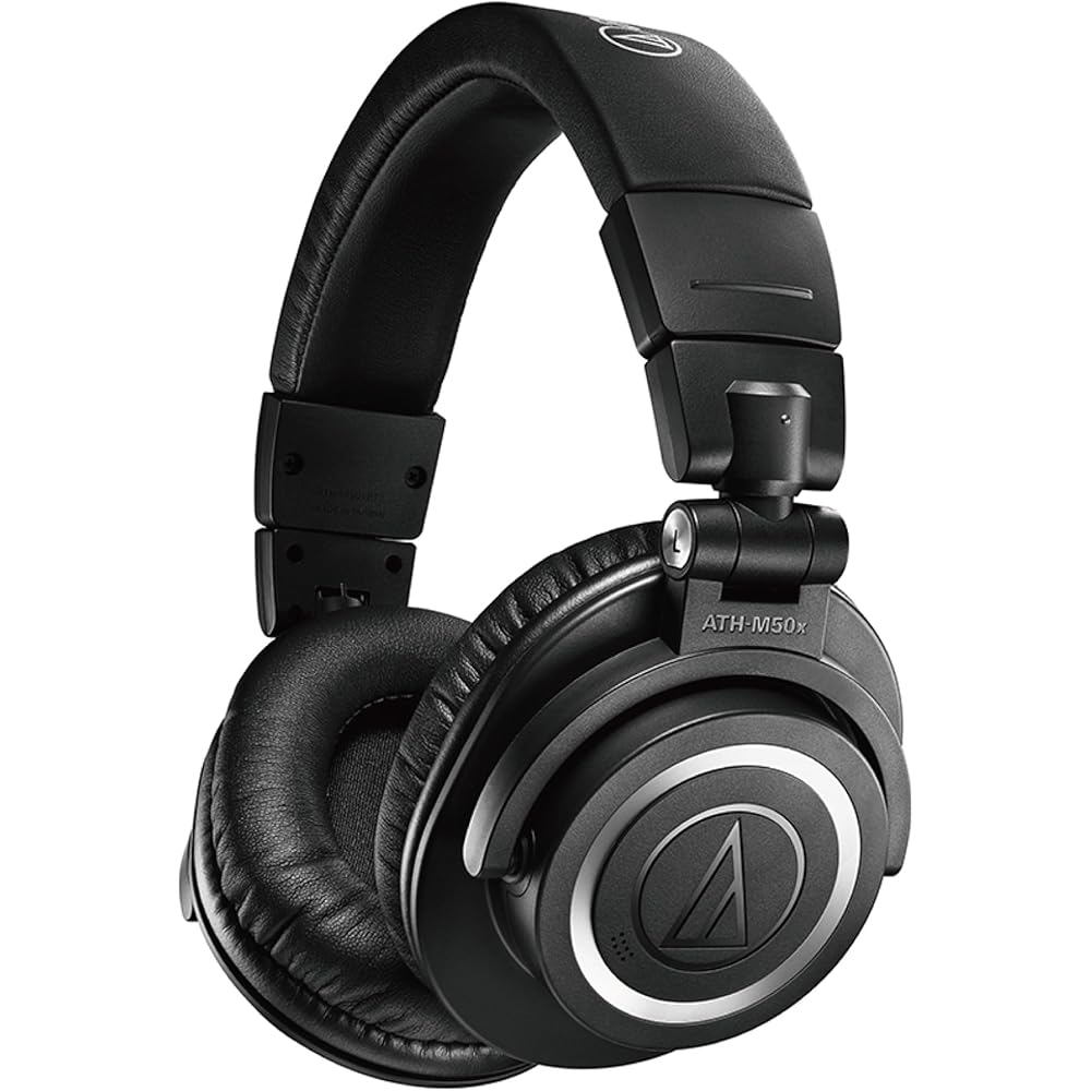 

Audio-Technica ATH-M50xBT2 Wireless Headphones DJ Headphones Bluetooth Wired Headphones 45mm Larg...