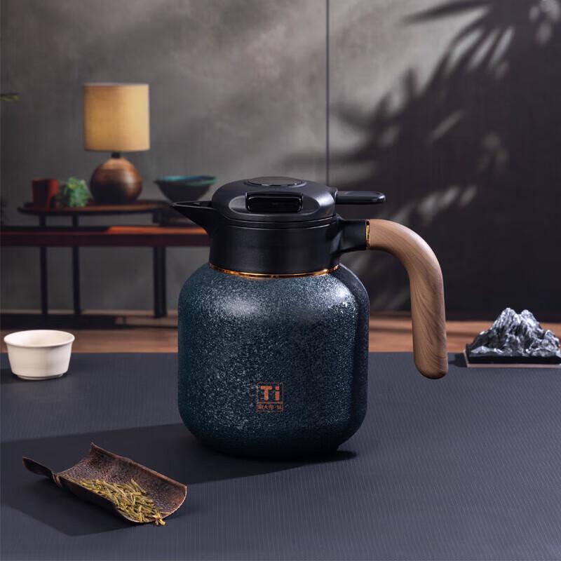 MENDASHI Pure Titanium Insulated Tea Kettle