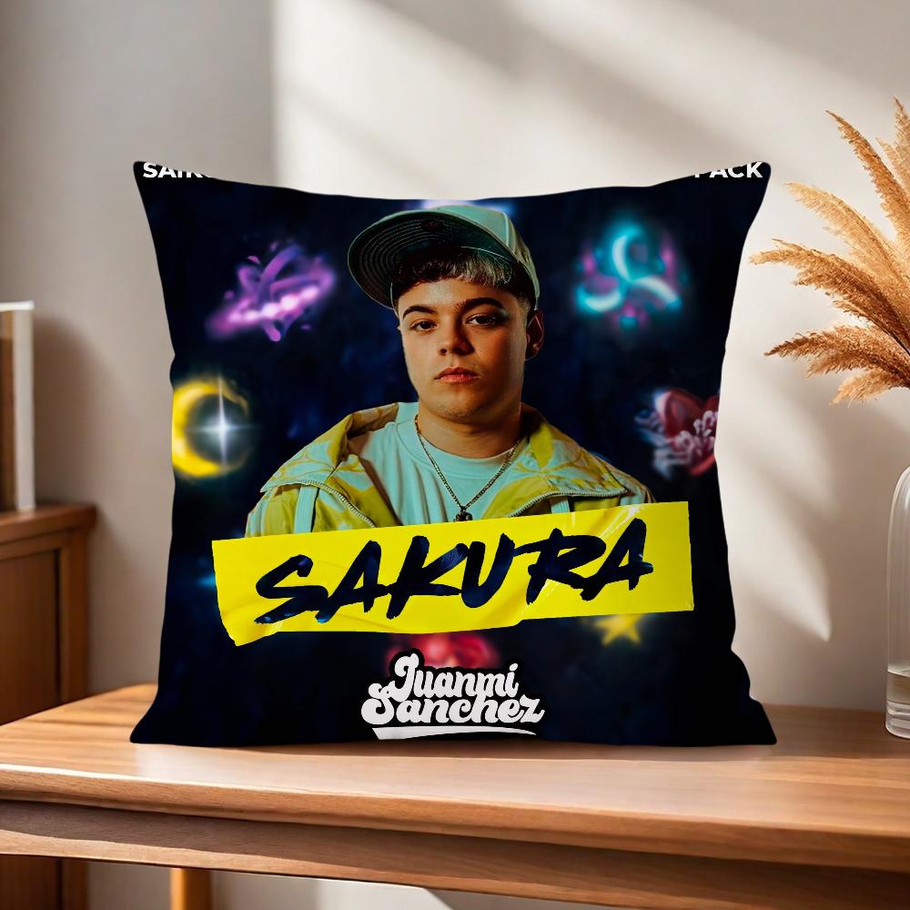 Comfortable Soft Sakura Pillow Case Singer For Sofa Saiko Living Room Home Office Decor Spanish Trap And Protective Covers