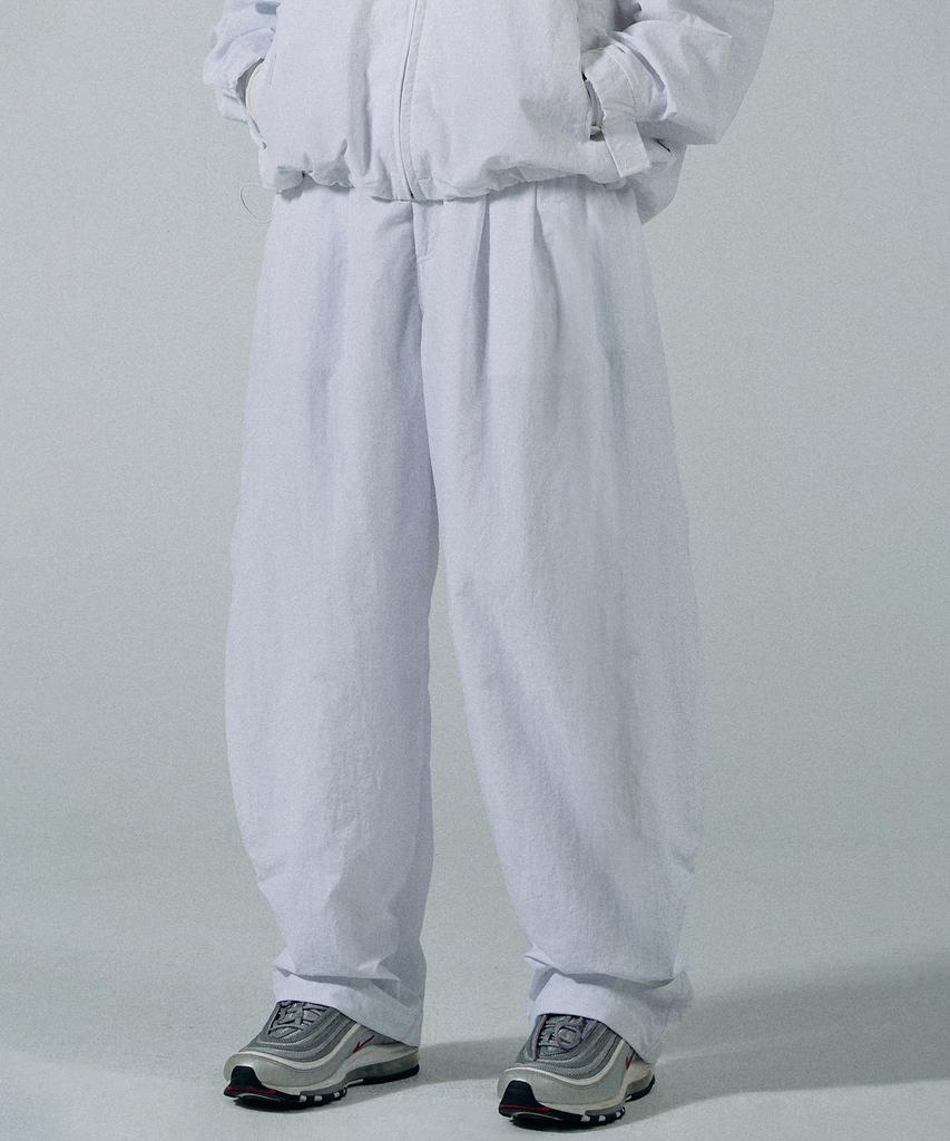 SCULPTOR Two-Way Wind Pants White