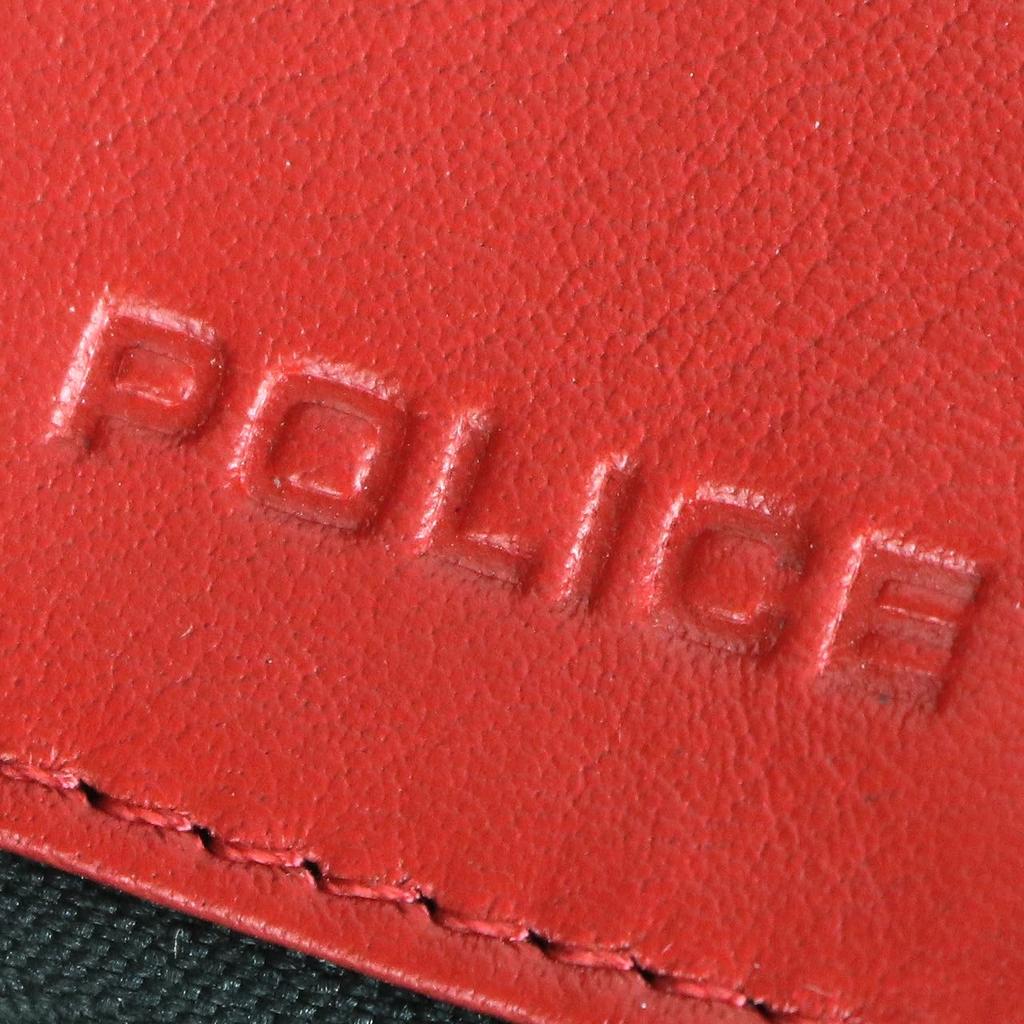 Key case 5 rows with coin purse Lucente 2 Navy [POLICE] PA-70805