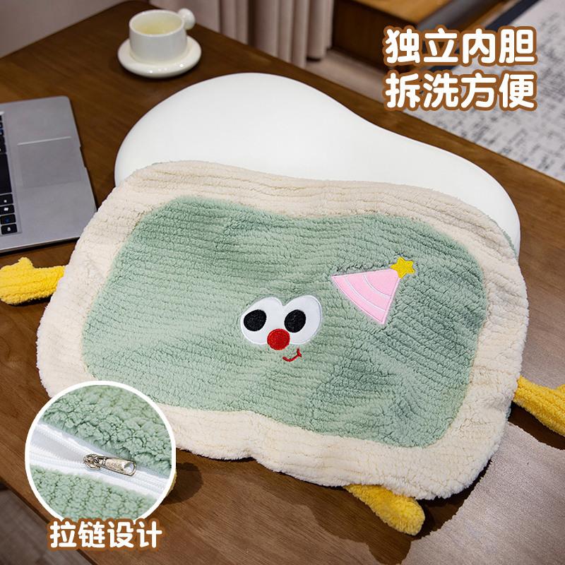 Cartoon Memory Cotton Pillow Core Belly Pillow Super Soft Cervical Spine Nap Pillow Student Male And Female Belly Low Pillow