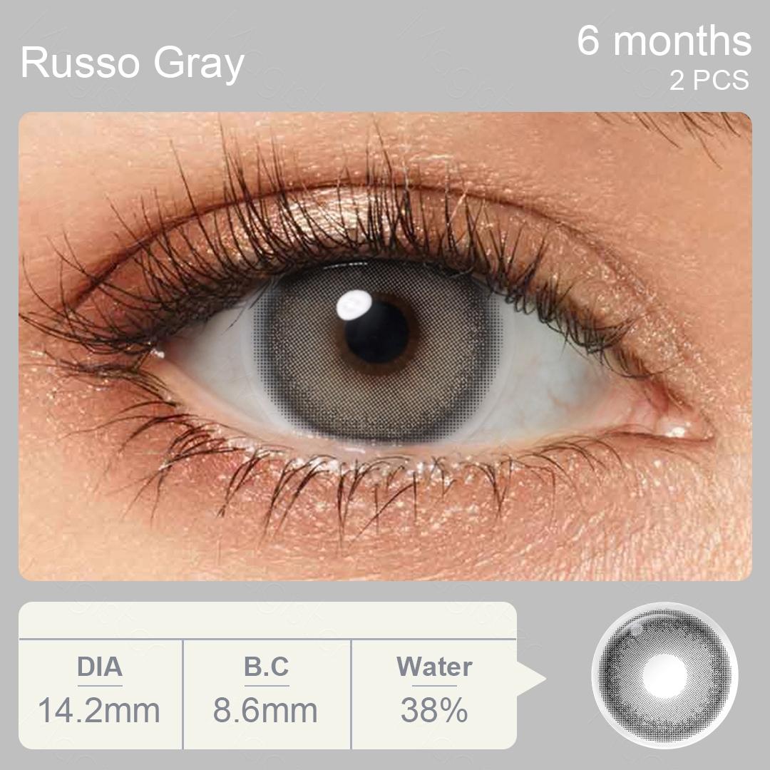 

Цветные контактные линзы Magister 14.2 мм коричневые/серые/черные натуральные контактные линзы серии RUSSO 14.2mm