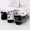 5 Pairs New Arrivals Women Socks Cotton Cartoon Zebra Ankle Socks Female Striped Letter Harajuku Breathable Causal Short Socks