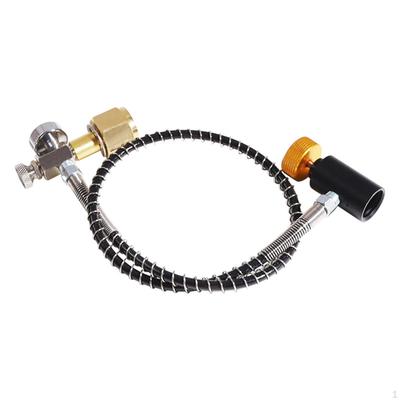 Acessórios Adaptador de Recarga de Cilindro de CO2 Mangueira de 24 pol Válvula BP 1600Bar Enchimento de Tanque de Soda, WP 6 4