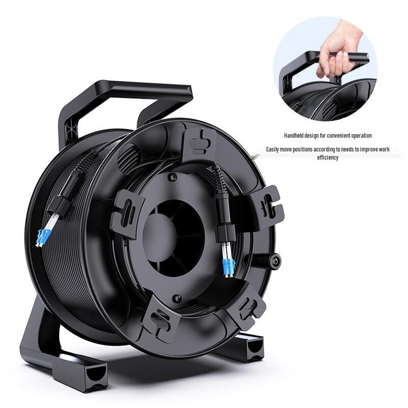 Dasheng Guang Armored Single-Mode Outdoor Field Fiber Optic Cable with Portable Reel