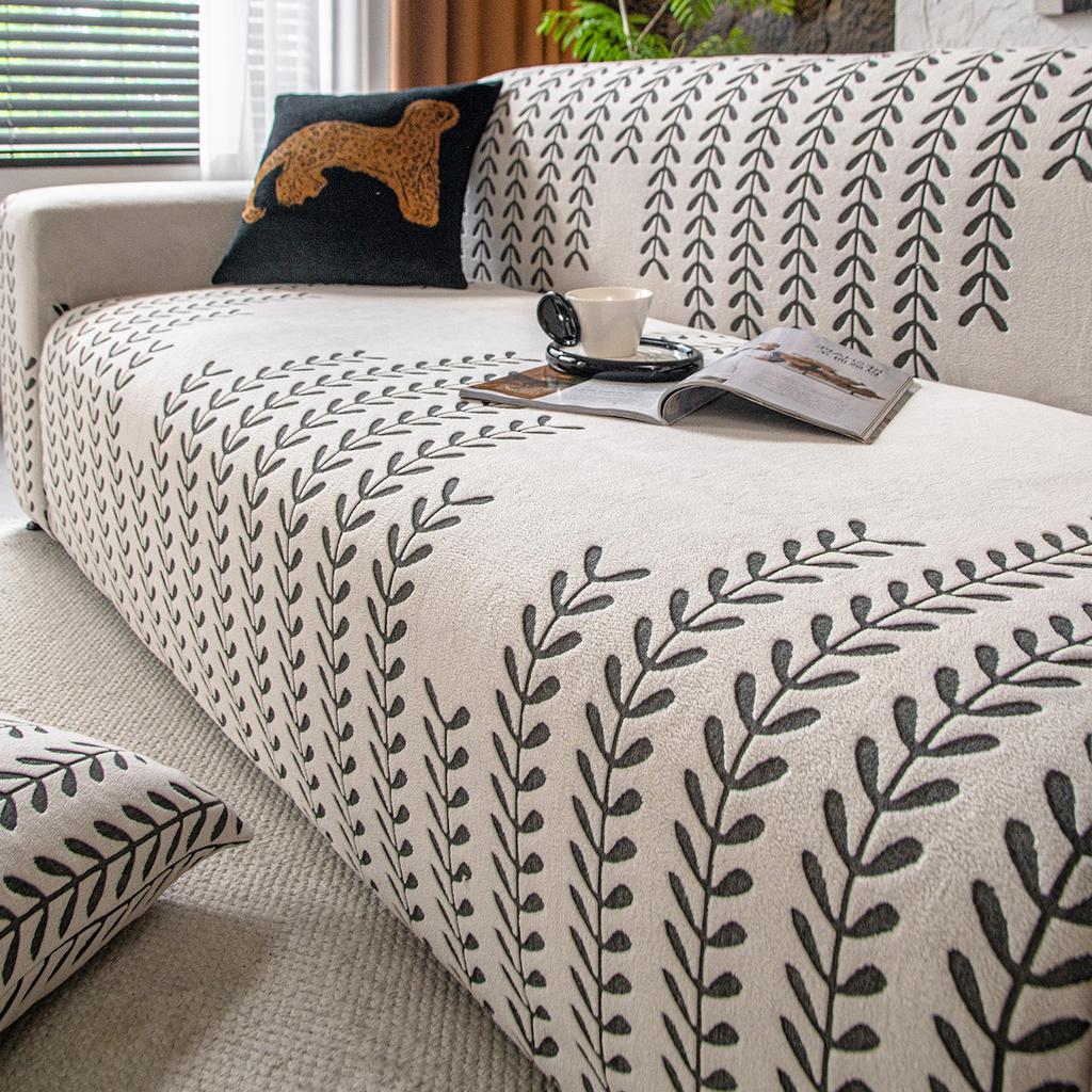 Sofa Cover Anti cat Scratch Elastic All Inclusive Universal Cover New Four Season Universal Sofa Protective Cover Cushion