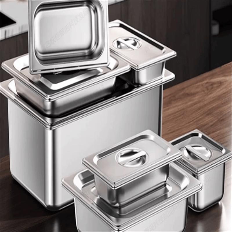 Jing Shu Outdoor Stainless Steel Food Pan