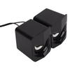 Desktop Speaker USB Powered Heavy Subwoofer Desktop   LED Speaker for PalyStation4 Home Computer Laptop