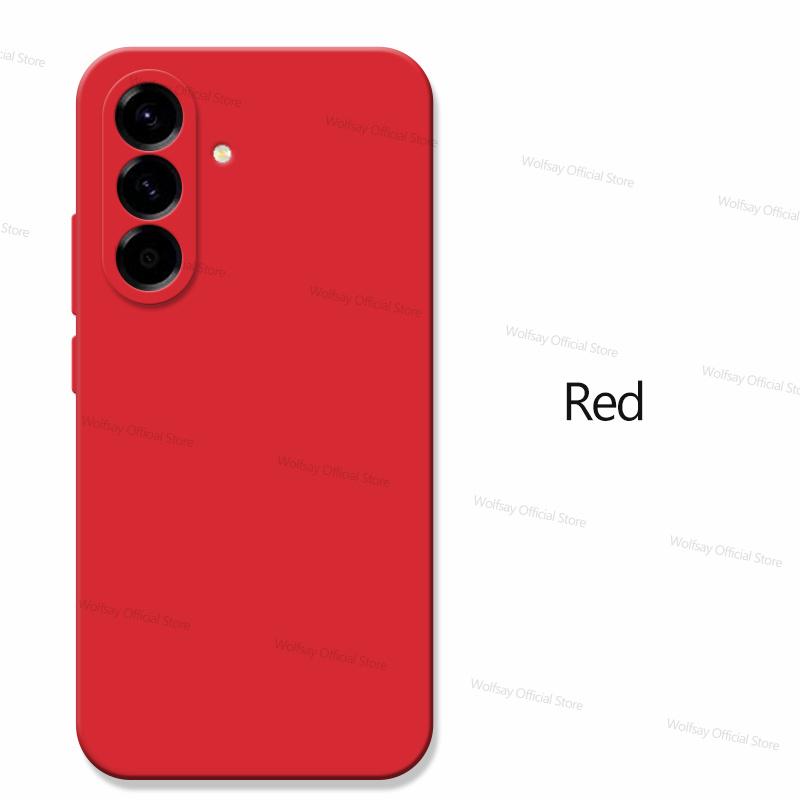 For Samsung Galaxy A17 5G Case Samsung Galaxy A17 5G Cover Cases Luxury TPU Shockproof Liquid Silicone Protective Phone Cover