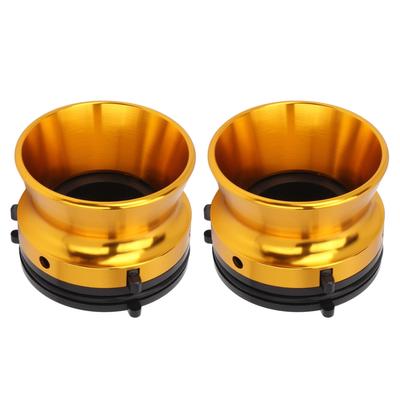 1 Pair 10 Inch Opener Universal Polished Aluminum NAB Hub Adapters for Studer ReVox for Akai for