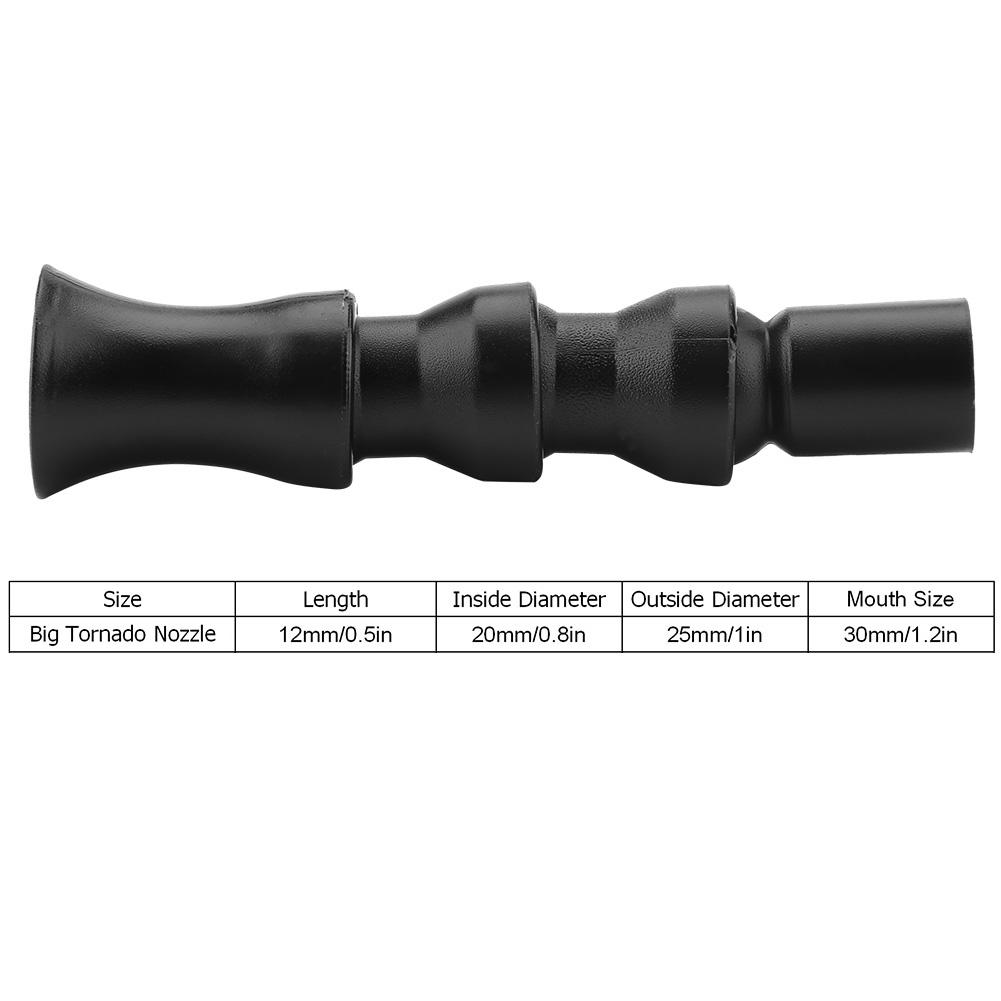 Kachní plochá tryska Flexibilní 360 stupňů Akvarijní akvárium Rotující trubice pro výstup vody