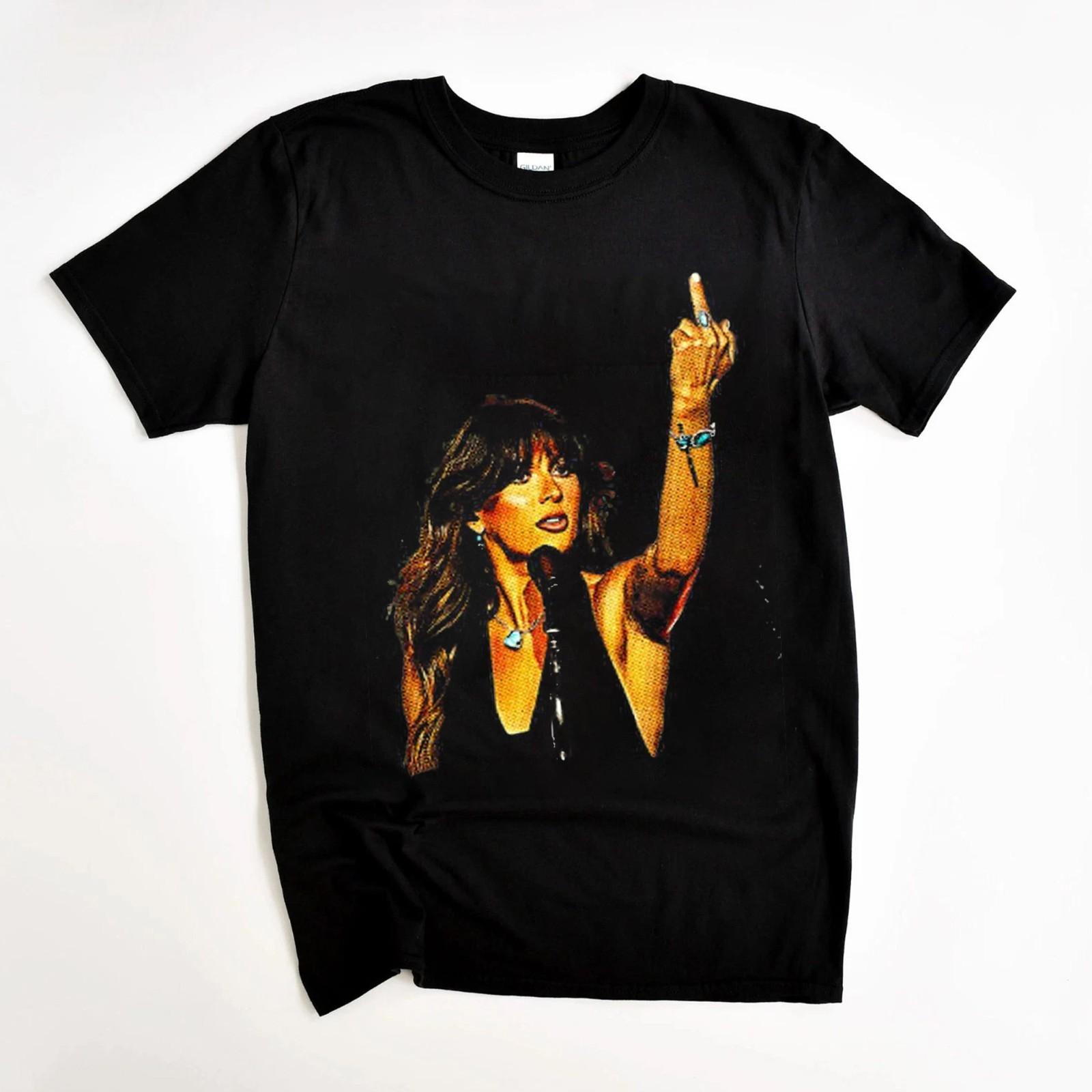 Vintage 90s Ella Langley Middle Finger Graphic T Shirt S