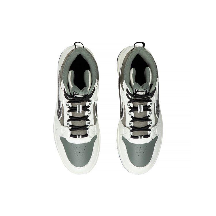 Li Ning Mountain Plain Textile, Synthetic Leather Slip Resistant, Abrasion Resistant, Lightweight High top AGCS241-2