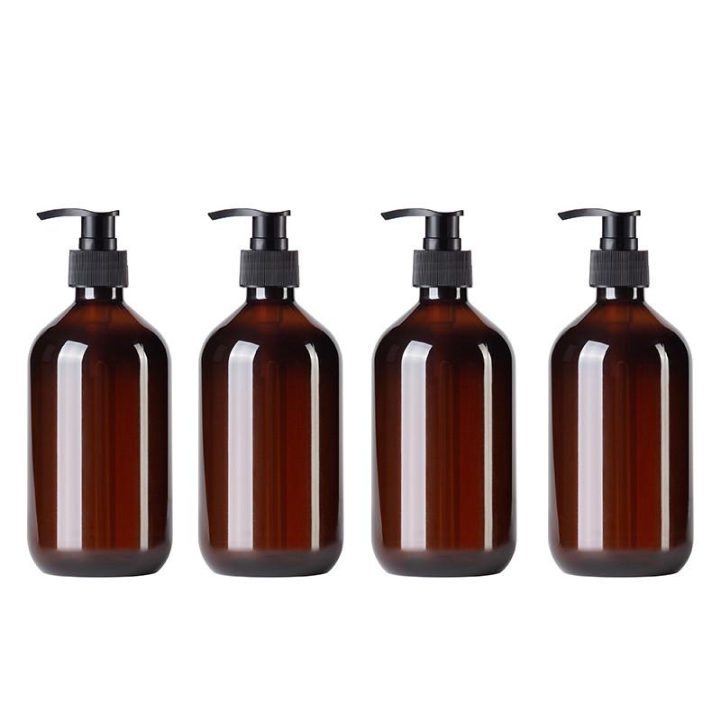 4 stücke Shampoo Seife Dispenser Flasche Nachfüllbar Lotion Shampoo Conditioner Körper Waschen Seife Flasche Bad Dusche Fall