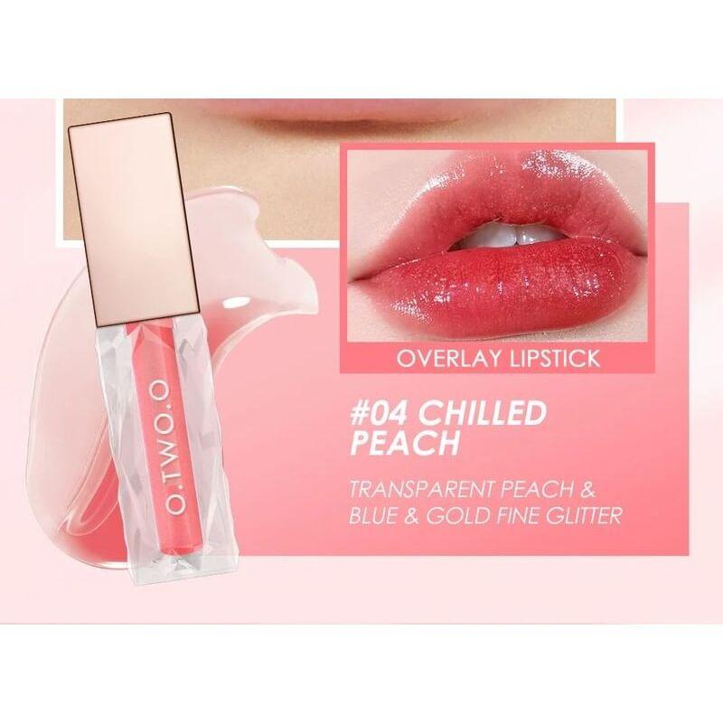 O.TWO.O - Clear Crystal Berry Lip Gloss (4-5)