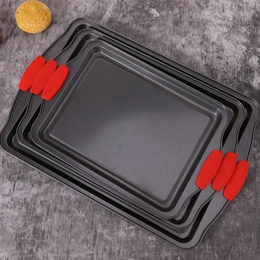 Multi-Purpose Baking Sheet Carbon Steel Bread Cake Mould Restaurant Baking Tray Kitchen