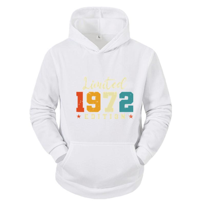 Retro 1972 Limited Edition Retro Fun New Fashion Men And Women Harajuku Y2k Casual Sports Outdoor Street Long Sleeved Pullover