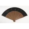 [Hasegawa] Kyoto Folding Fan, Men's, Choju-giga (Scrolls of Frolicking Animals), 45-Rib, Karaki (Dar