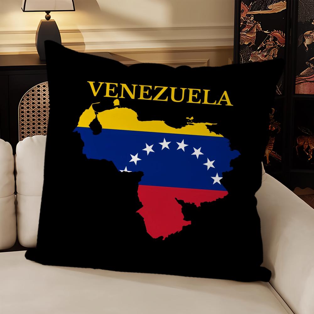 

Aesthetic Art Venezuela Print Sofa Living Room Bedroom Headboard Backrest Cushion Square Cushion Nap Time Pillow Case 12x12Inch