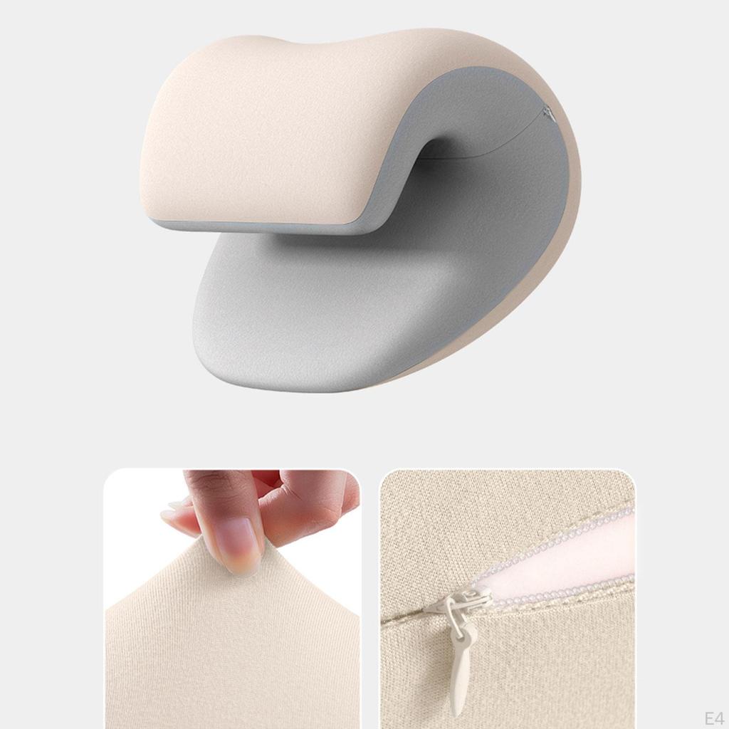Kopfstütze für Bürostuhl Memory Foam Napping Kissen Bequemer waschbarer Bezug Nacken