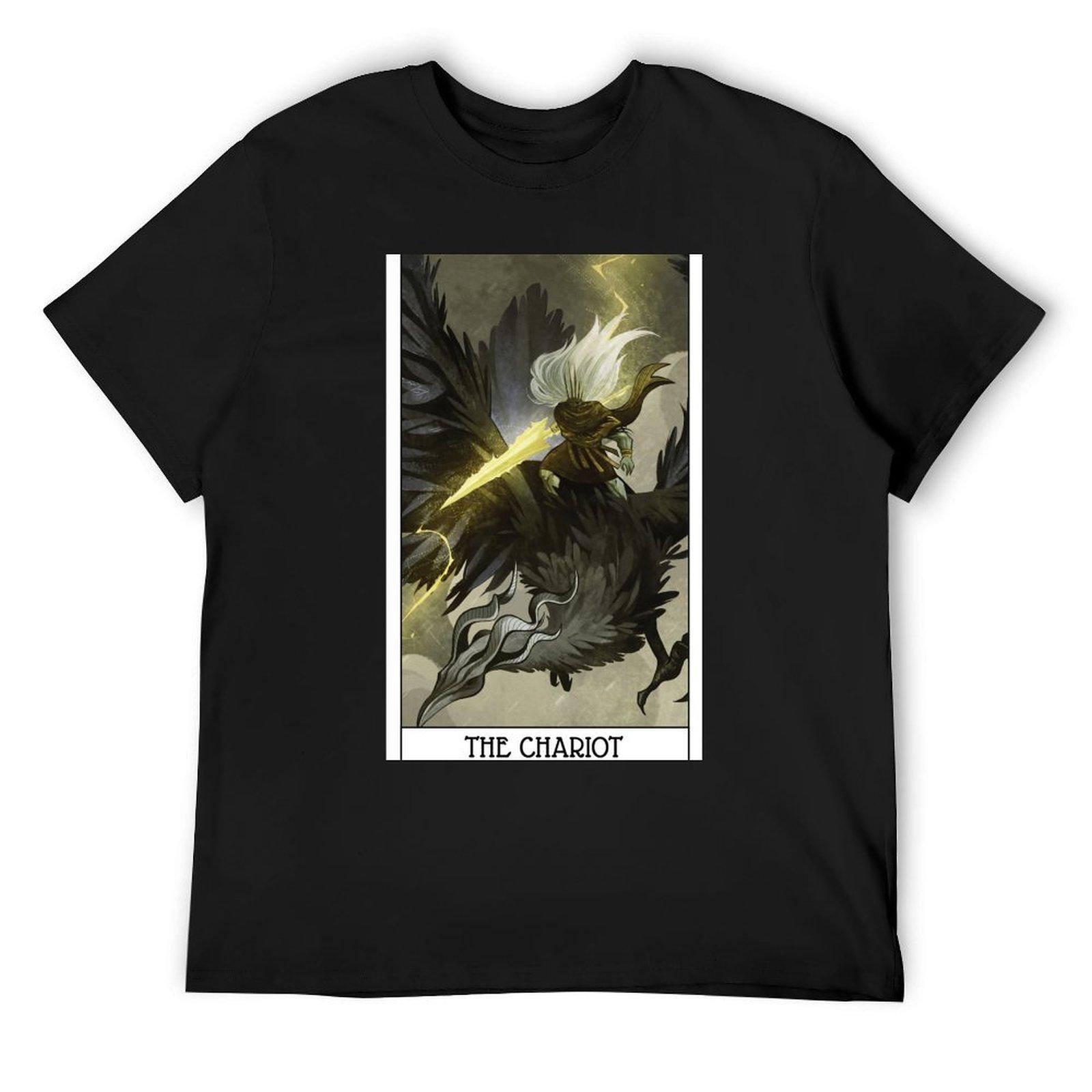 

Souls Tarot: The Chariot T-Shirt Blouse vintage t shirts vintage sports fans mens funny t shirts 4XL