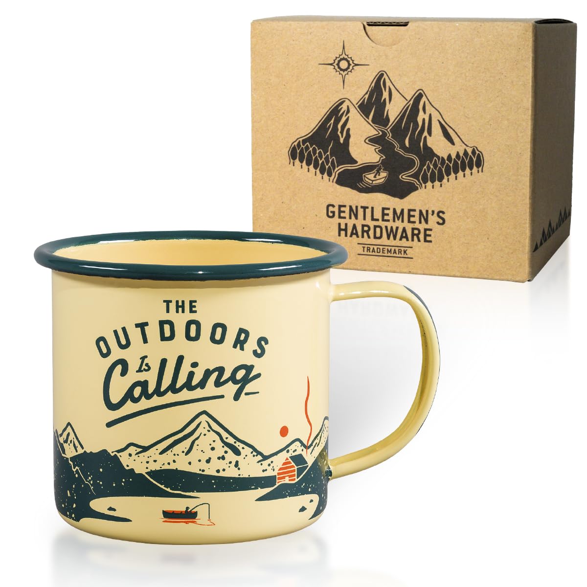 

Эмалированная кружка HARDWARE для кемпинга на открытом воздухе ДЖЕНТЛЬМЕНСКАЯ [Официальный импорт] (желтый)