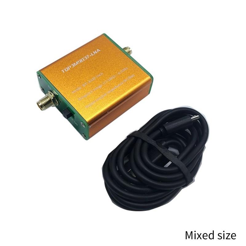 100K-6Ghz RFAmp FullBand Amplifier Preamplifier SMAFemale Connector HighLinearity UltraLow NoiseGain Amplifier