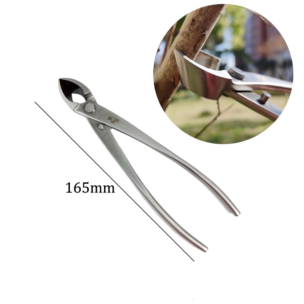 Bonsai-Schnittwerkzeug, Wurzelschneider, Edelstahl, hohe Härte, Scherkugelgelenk, Zweige, Schnittzange, Blumengartenwerkzeug