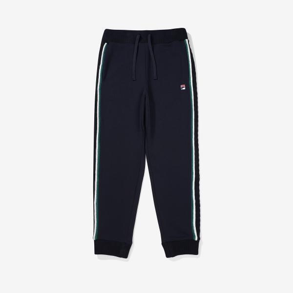 Fila Jogger Pants With Knit Detail