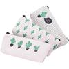 Cactus Canvas Pencil Bag: Fresh & Simple Unisex Design