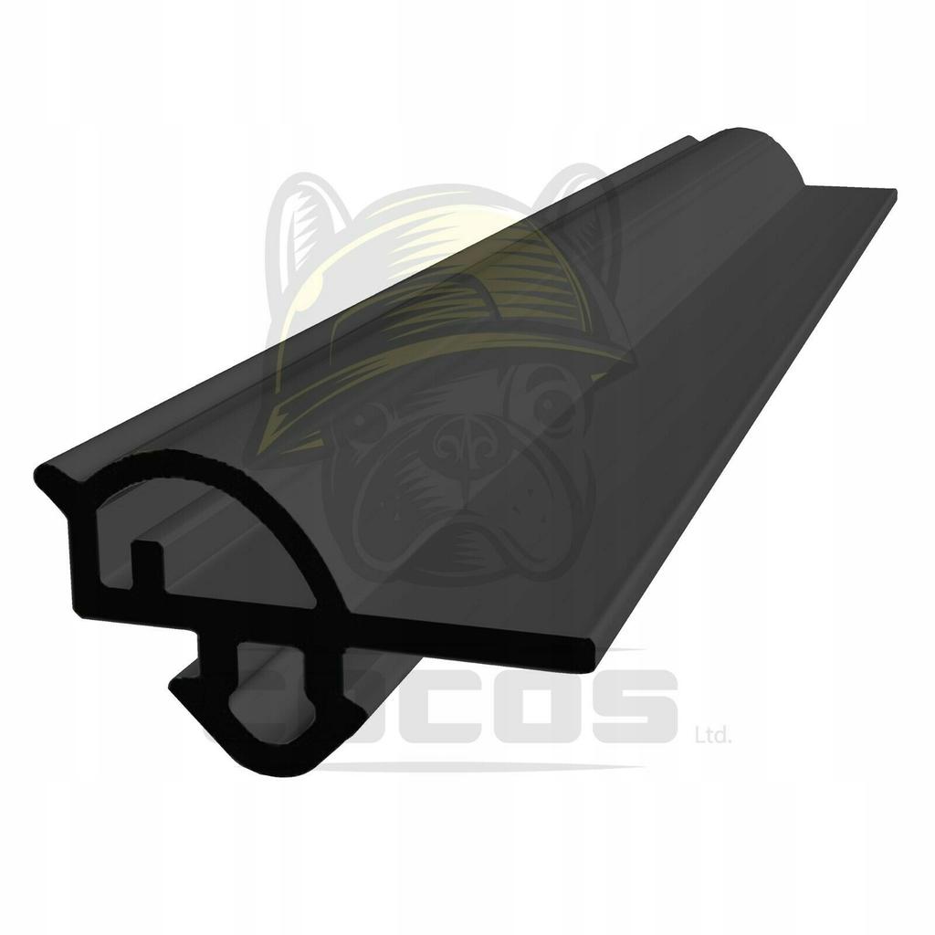Seal for PVC Windows S-1900 VEKA BLACK 1m