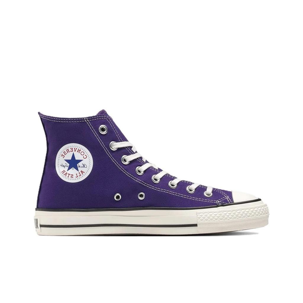 Converse All Star J Hi Comfortable Versatile Durable High-Top Canvas Shoes Unisex Sneakers Purple 31312190