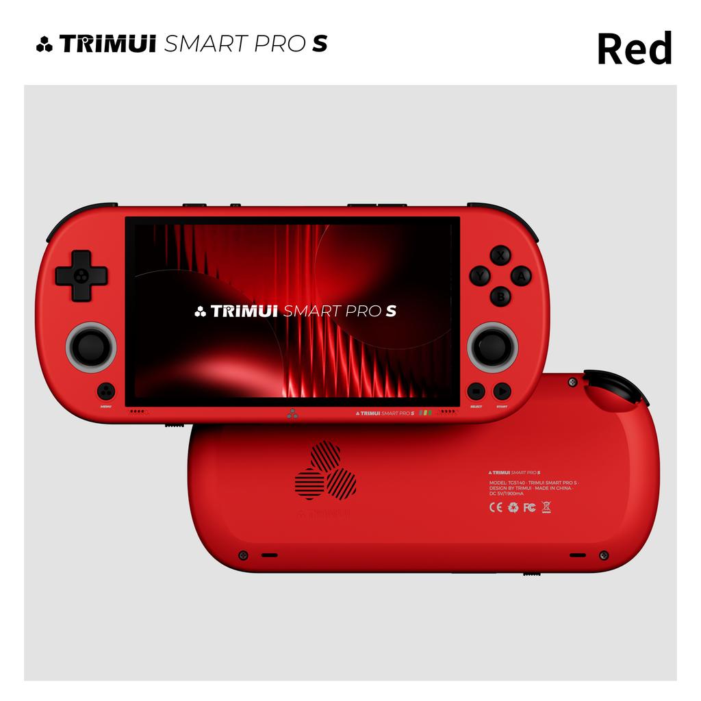 Trimui Smart Pro S Handheld Game Console Linux System TMR Joystick RGB Lighting Ambient LED 5000mAh Retro Video Game Player New