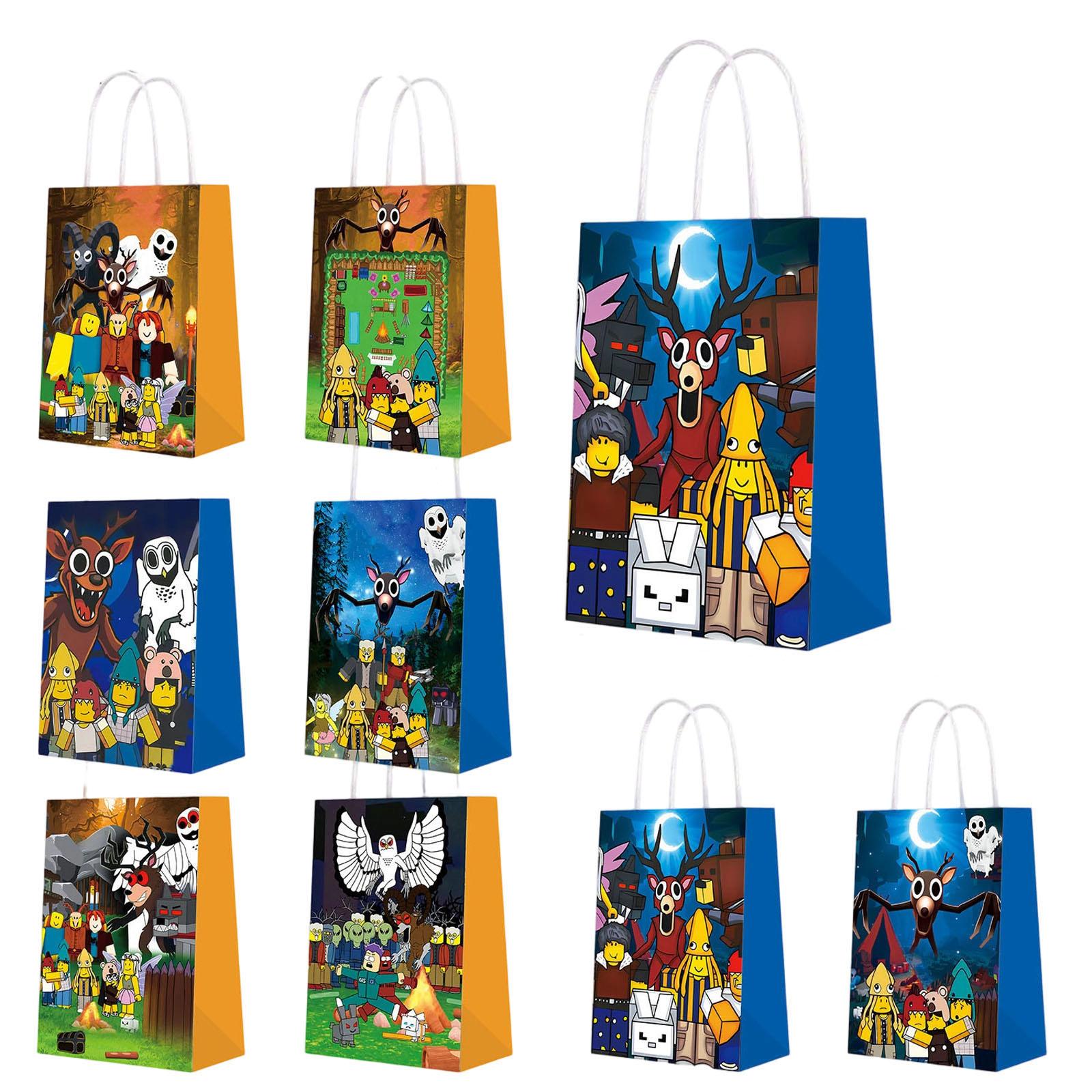 

Игра Лесная Ночь Тематическая Вечеринка Украшение Сумочка Детское Украшение на День Рождения One Size