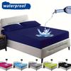 2025 Waterproof Mattress Protector,A Solid Color Bedspread,Fitted Mattress Cover,Dustproof Breathable Washable Incontinence Bed Sheet