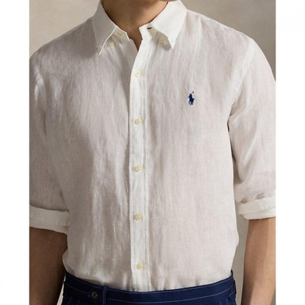 Polo Ralph Lauren Mens Classic Fit Linen Shirt  Mnpowov16824146100 