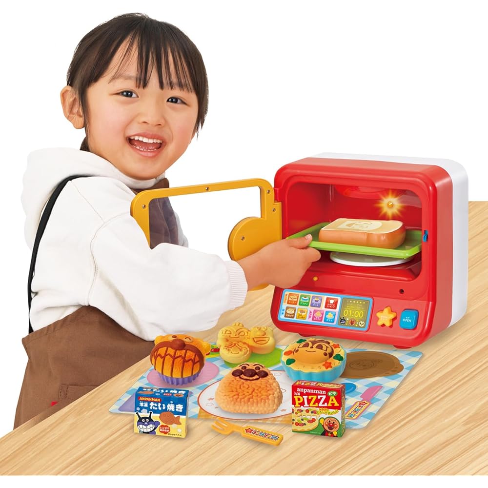 Joypalette Anpanman Color Changing Oven Range DX Kitchen Toy for Kids
