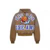 Winter Hip Hop Streetwear Hoodie Star Letter Print Loose Fit Teens Adults