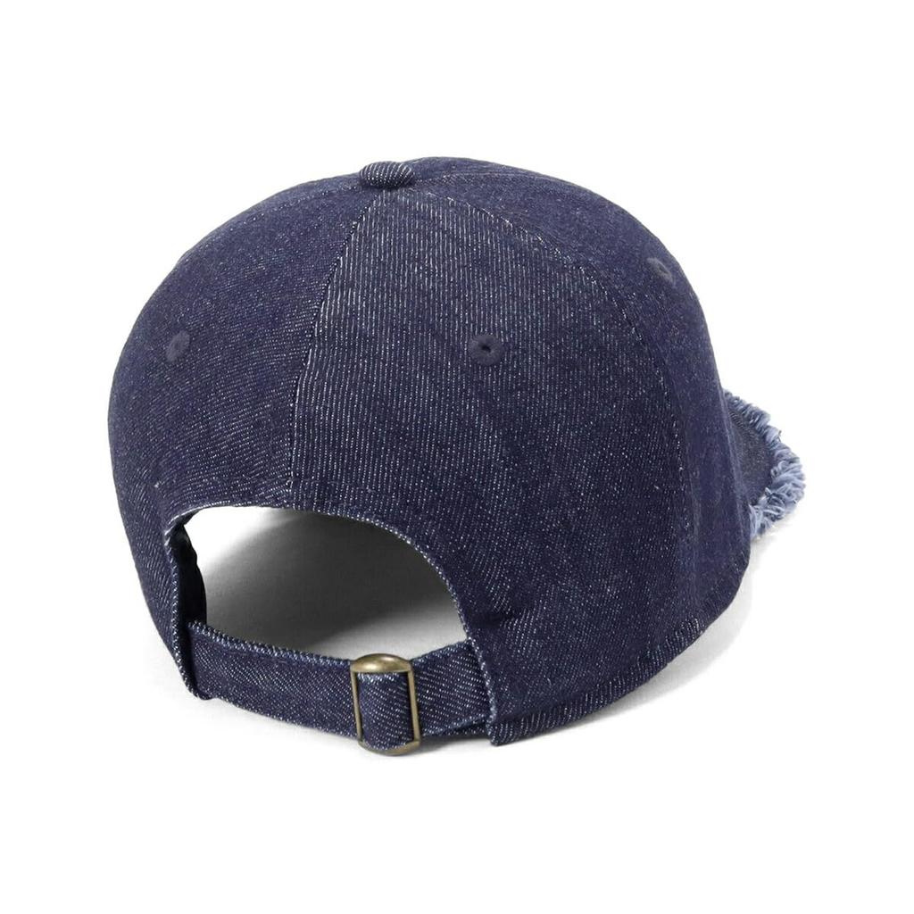 Boné New Era 9TWENTY Cortado Denim Logotipo Metal Marinho 920 CORD STR CORTADO LOGOTIPO METAL IND M/L