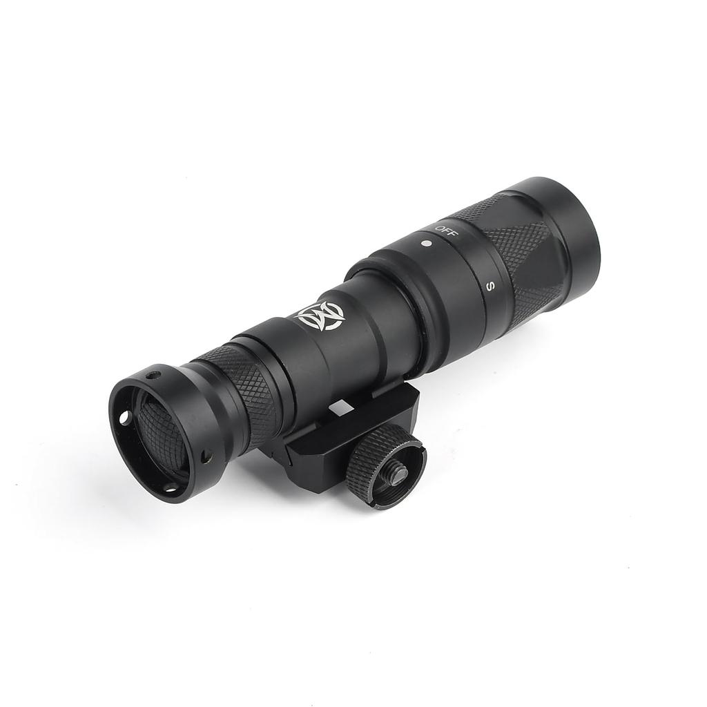 M300W Tactical Light Scout Light with Strobe With Remote Push Switch 400 Lumens LED Flashlight Compatible with 20mm SF Replica for Survival Games