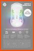 SteelSeries Gaming-Maus Kabellos Aerox 3 Snow Kabellos Ultraleicht TRUEMOVE AIR Sensor Quantum Wireless-Technologie IP54-Standard Wasserdicht Staubdicht