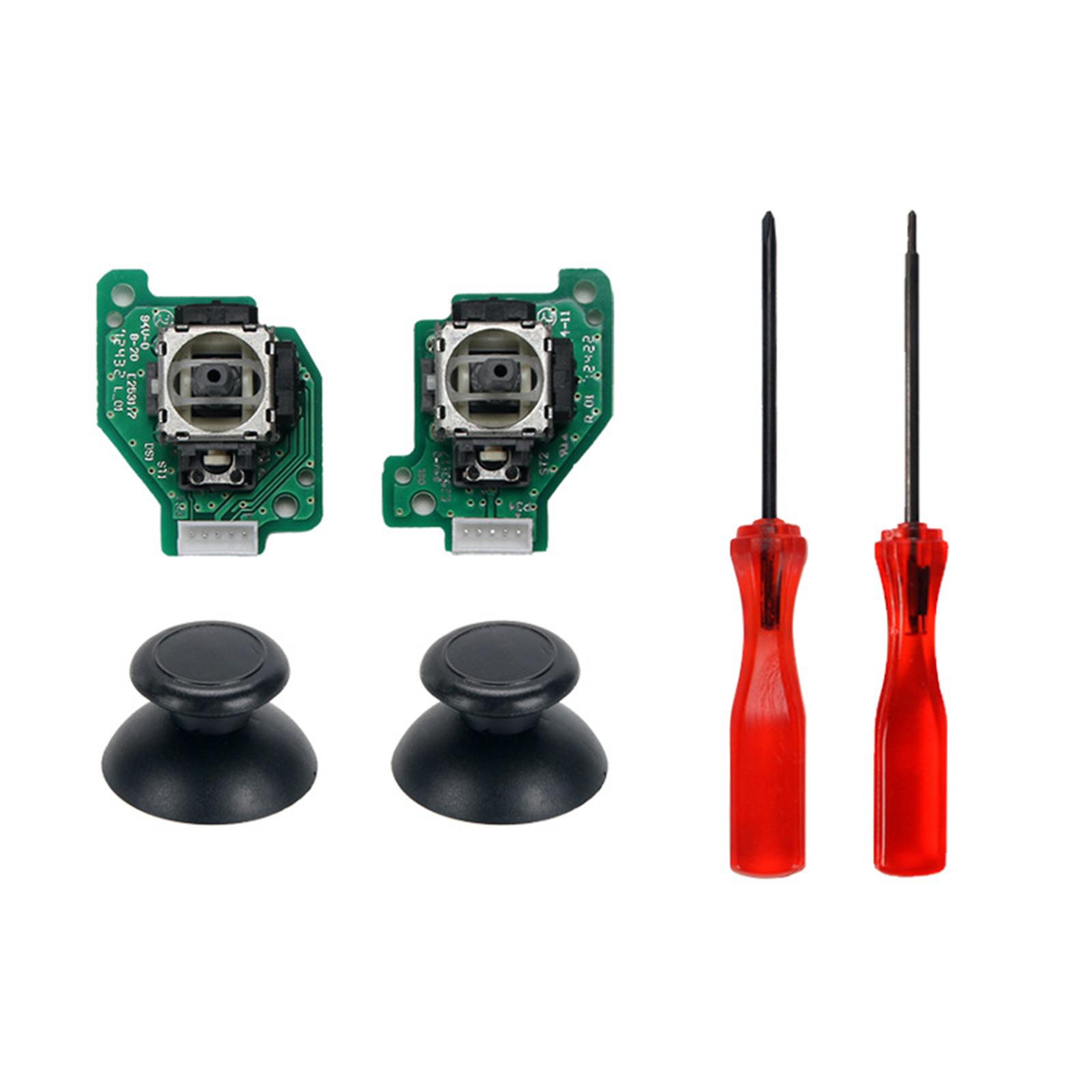 

Game Accessory Joystick Thumb Stick Sensor Module with Screwdriver PCB Board for Wii U Controller Replacement Module 1