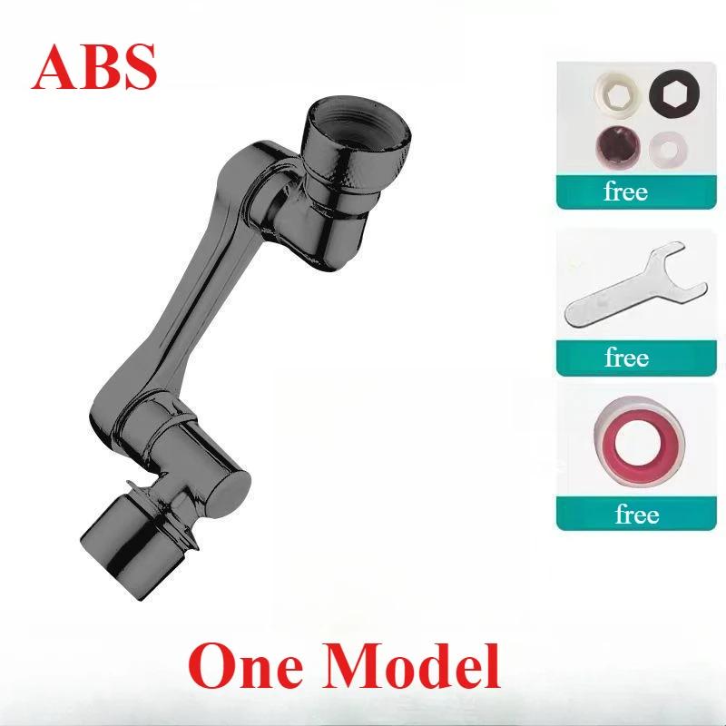 Universal ABS Rotatable Multifunctional Faucet Extenders 1080° Swivel Robotic Arm Water Filter Sink Water Tap Bubbler Sink Fit